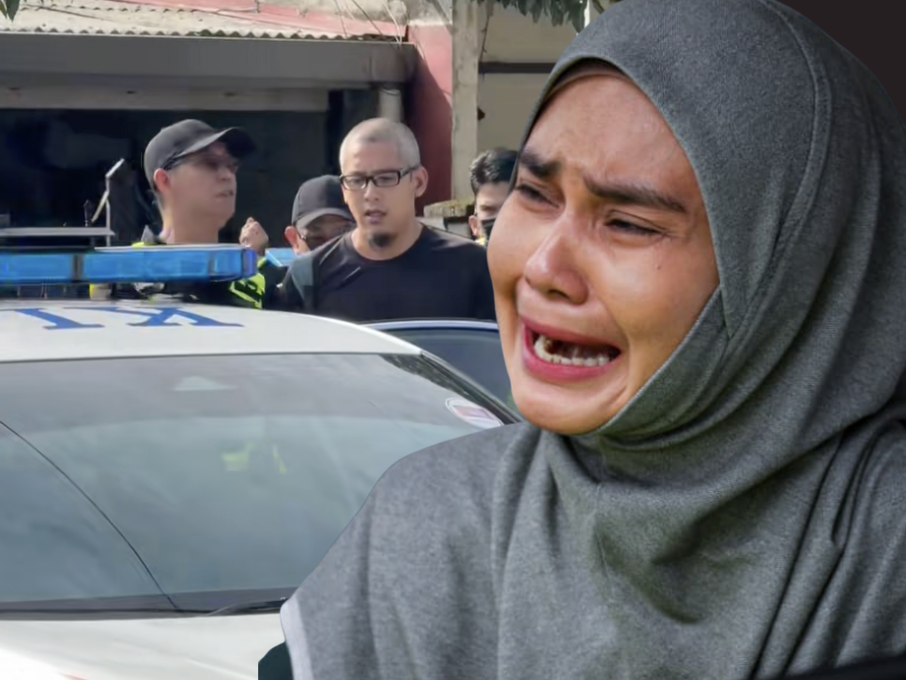 VIDEO Detik-detik Rafidah Ibrahim Bersama Suami Digari, Ditahan Polis
