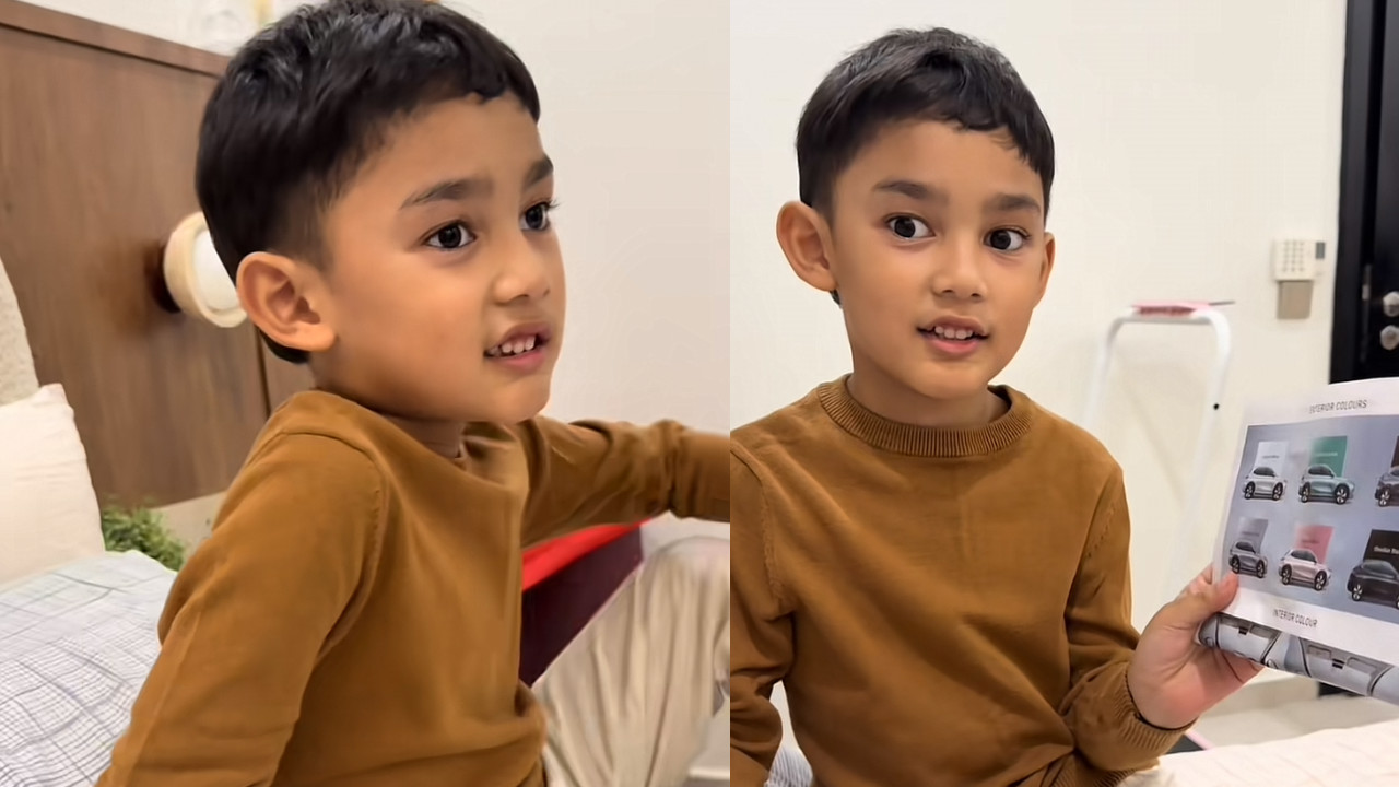 [VIDEO] Netizen Terhibur Lihat Telatah Anak Shila Amzah Minta Kereta Elektrik!