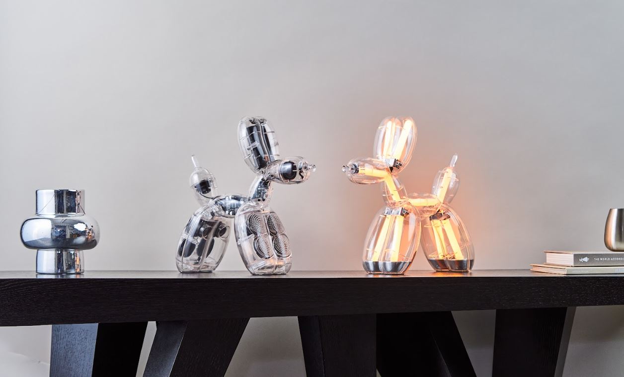 Jom Upgrade Rumah Anda Dengan Balloon Dog Speaker & Lamp by Lexon x Jeff Koons