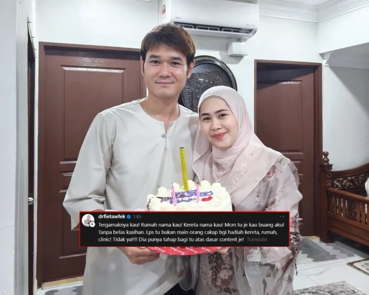 Foto - @nubhan.ahamad (IG) / @drfietawfek (Threads)