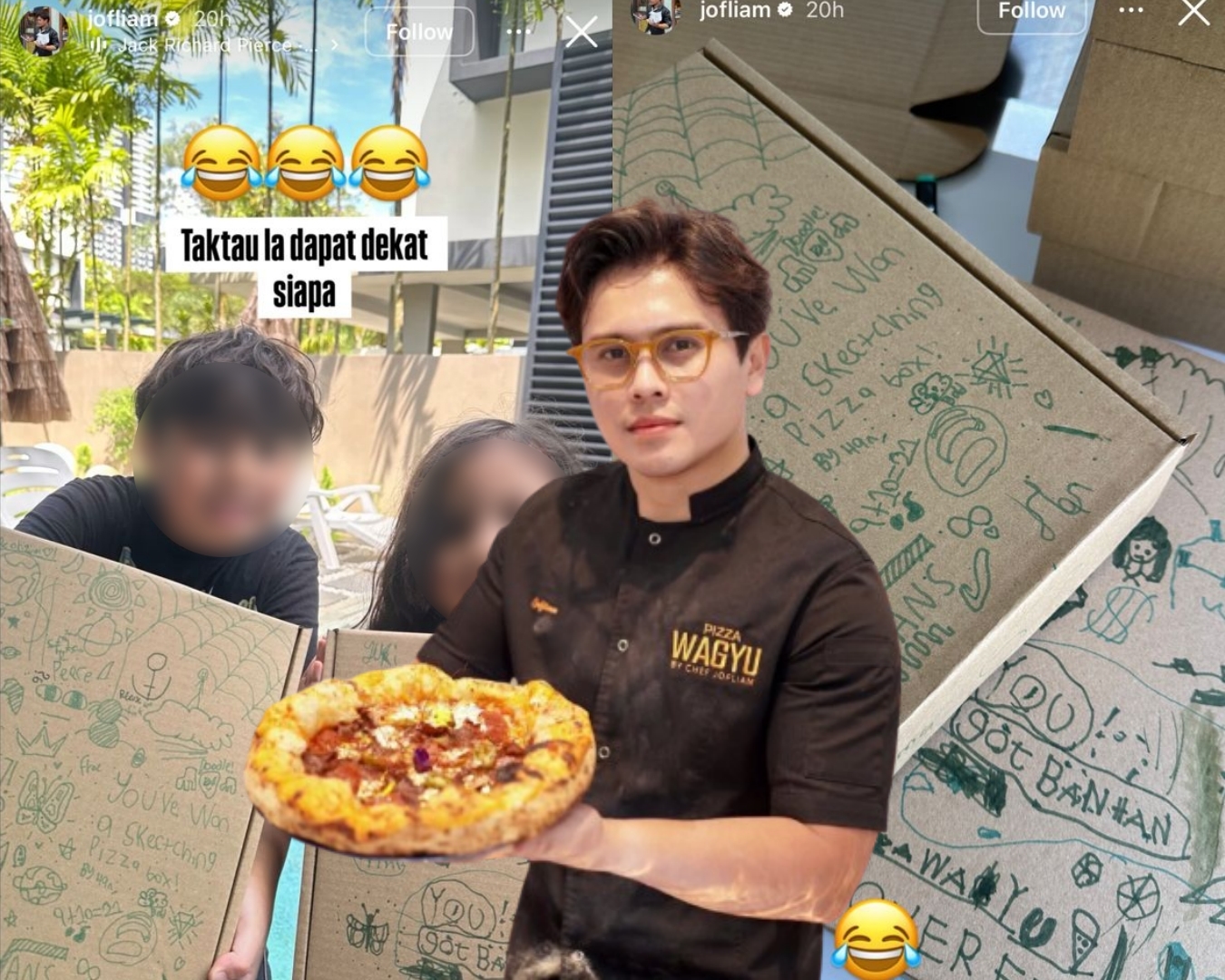 Conteng Kotak Piza & Kualiti Doh Jofliam Jadi Rungutan Pembeli- “Macam Makan Roti Naan Mamak”