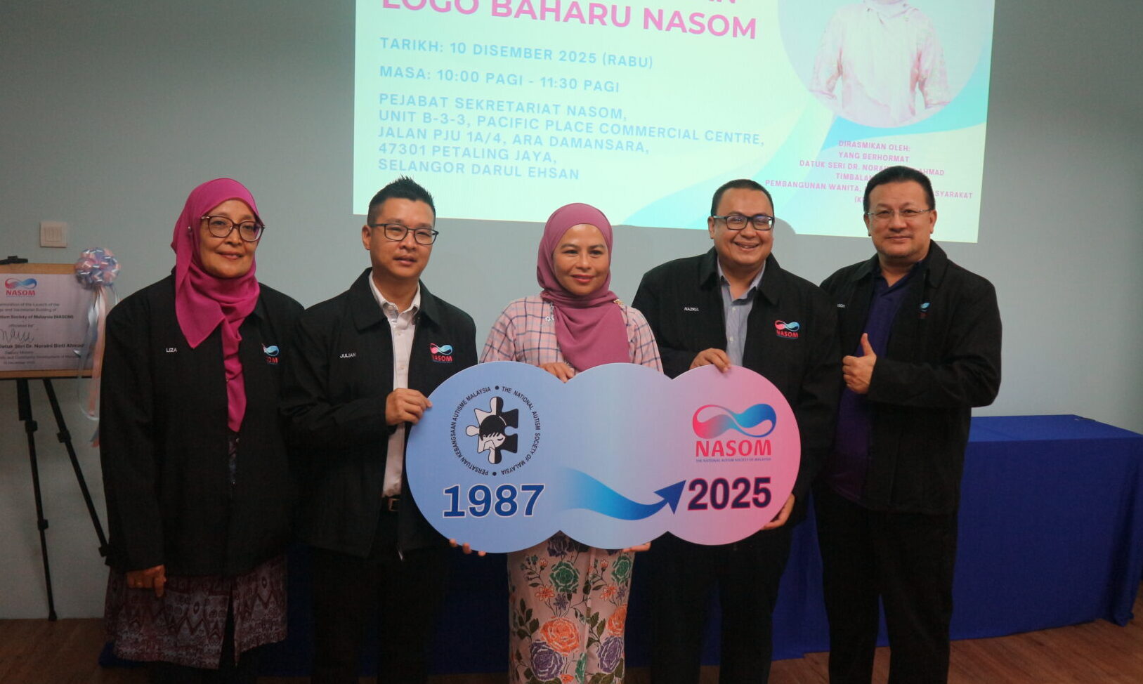 Persatuan Kebangsaan Autisme Malaysia Kini Berubah Wajah, Simbolisme Yang mendalam