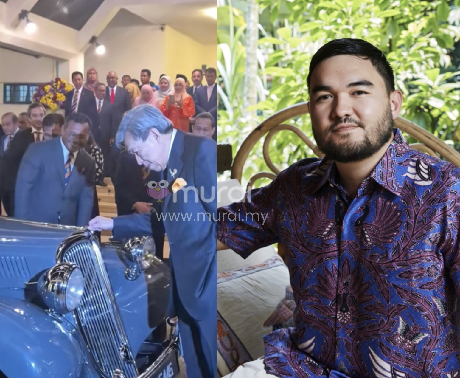 Tengku Amir Buat Kejutan Untuk Sultan Selangor Dengan Kereta Vintaj 73 Tahun, Nak Tahu Jenamanya?