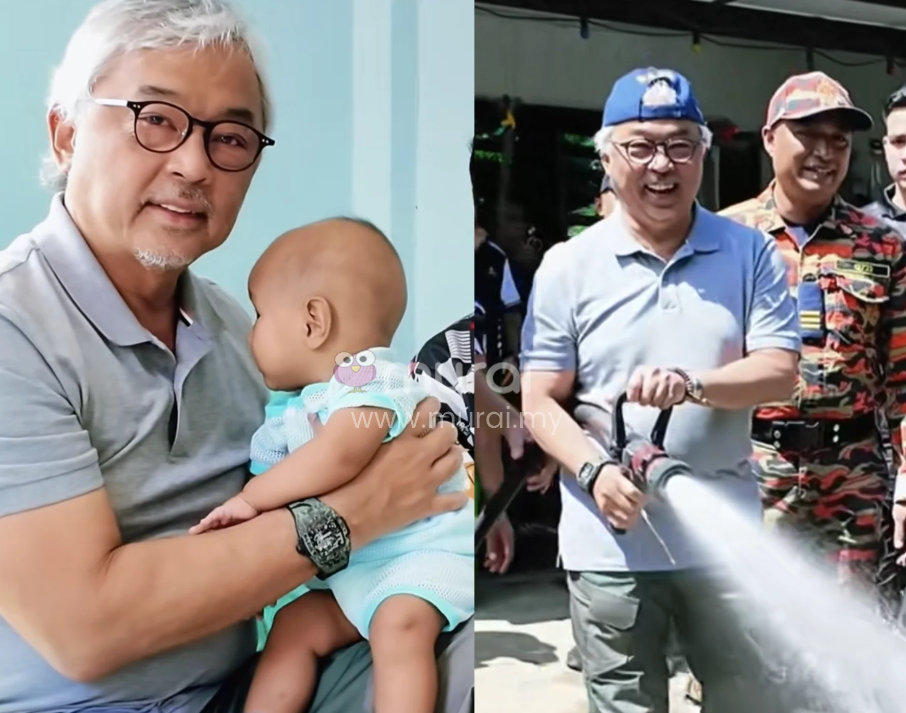 VIDEO Sultan Pahang Dekati Mangsa Banjir, Rakyat Terharu