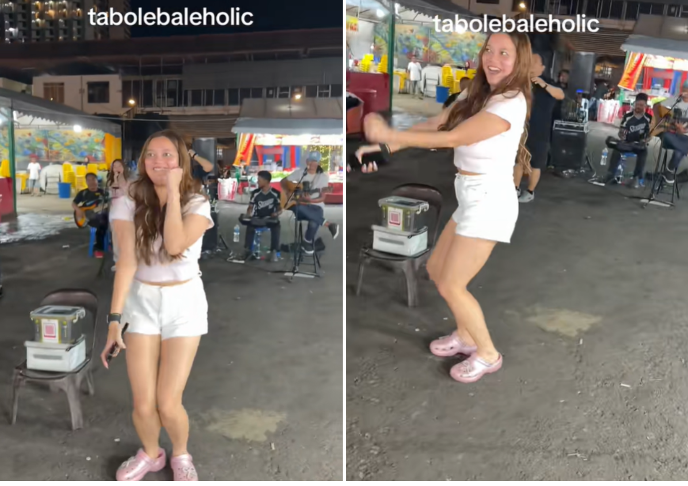 [VIDEO] Leona Curi Tumpuan Di Pasar Malam Kota Kinabalu, Aksi Spontan Undang Tawa Ramai