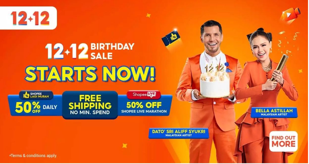Shopee Sambut Hari Jadi Ke-10, Party Paling Epik! dengan pelbagai TAWARAN DAHSYAT!