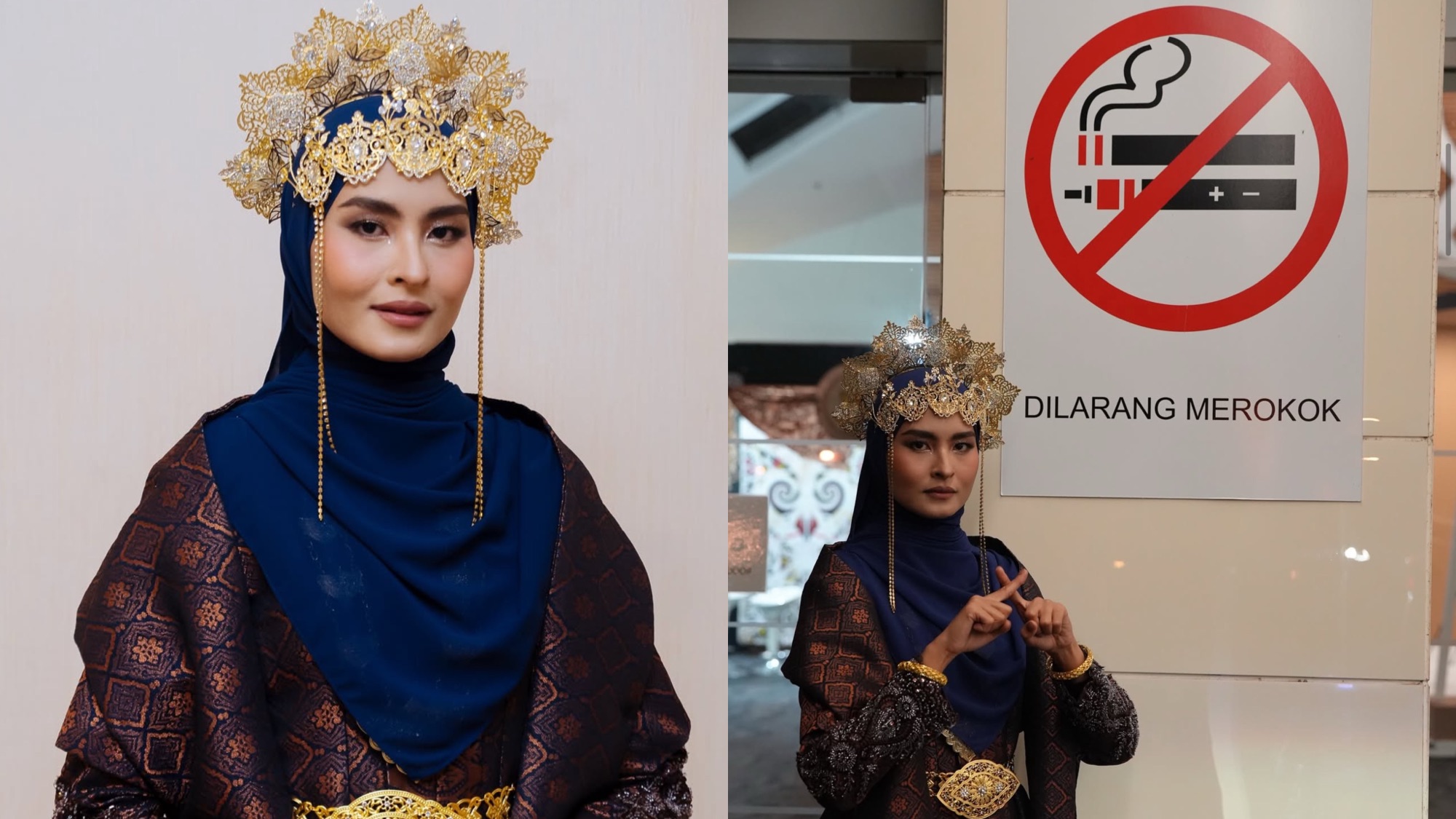 Wany Hasrita Kesal Sikap Individu Merokok Dalam Restoran, Netizen Sokong!