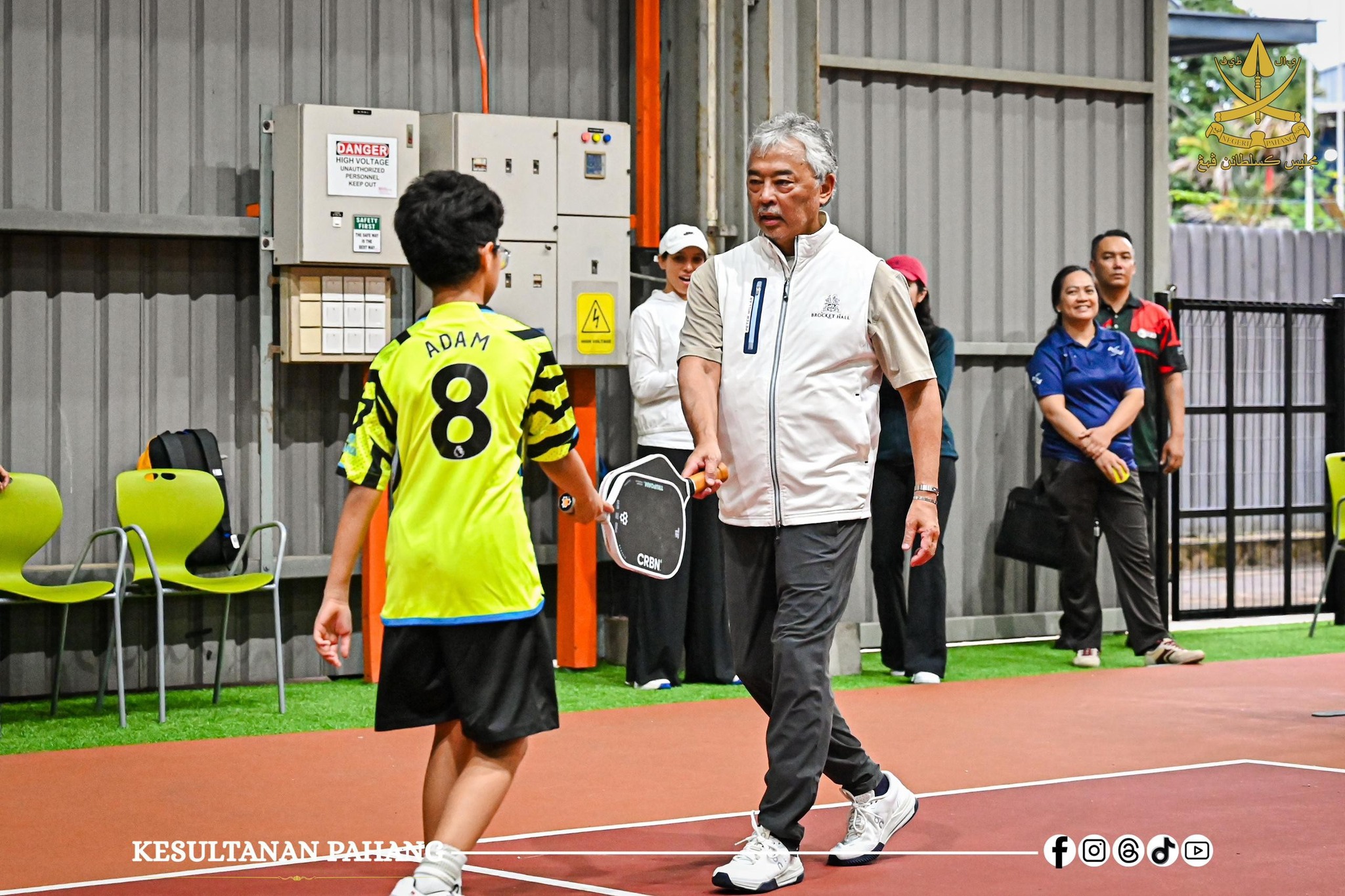 Comel… Sultan Pahang Main ‘Pickleball’ Bersama Cucu, Rakyat Terhibur