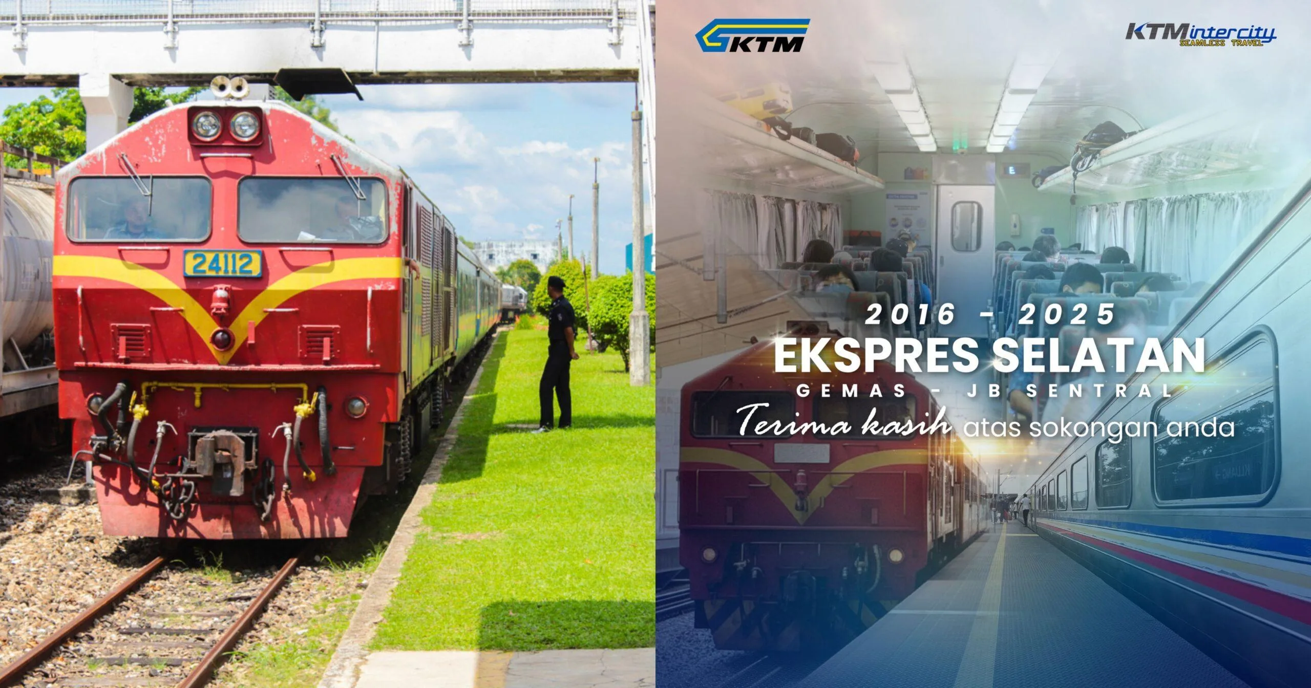 KTMB Umum Tamatkan Operasi Perkhidmatan Ekspres Selatan ...