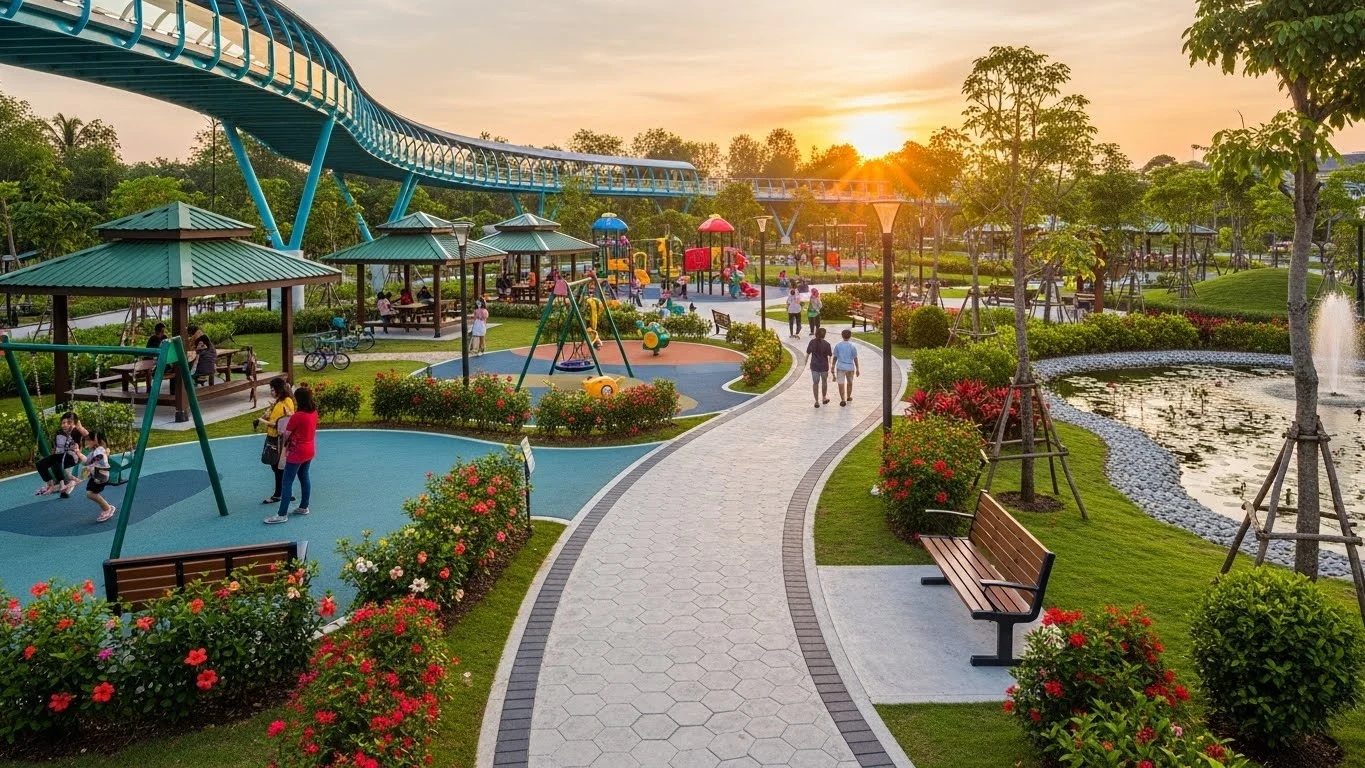 Dato’ Onn Hafiz Tinjau Taman Awam Teluk Danga, Bakal Dibuka Februari 2026 – Tempat Baharu Santai di Johor Bahru