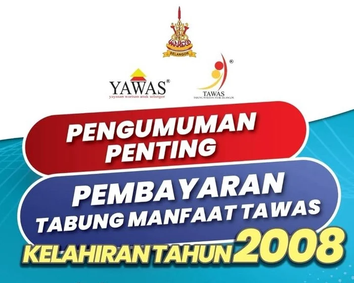 Individu Lahir Tahun 2008 Berpeluang Tebus RM1500 TAWAS Selangor 2026