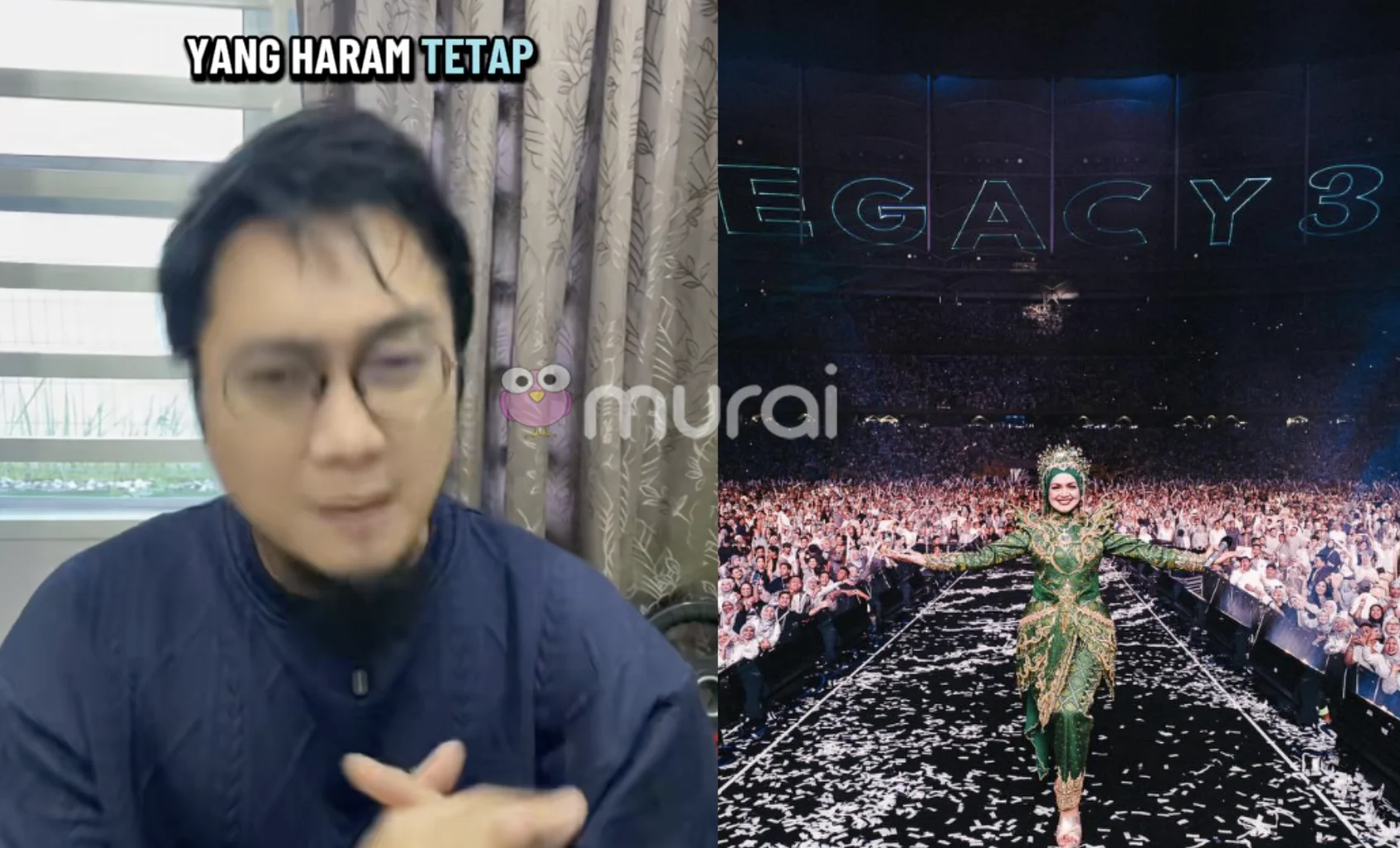 Konsert Siti Nurhaliza Di Bulan Rejab, Pendakwah Bebas Sedih & Kongsi Pandangan