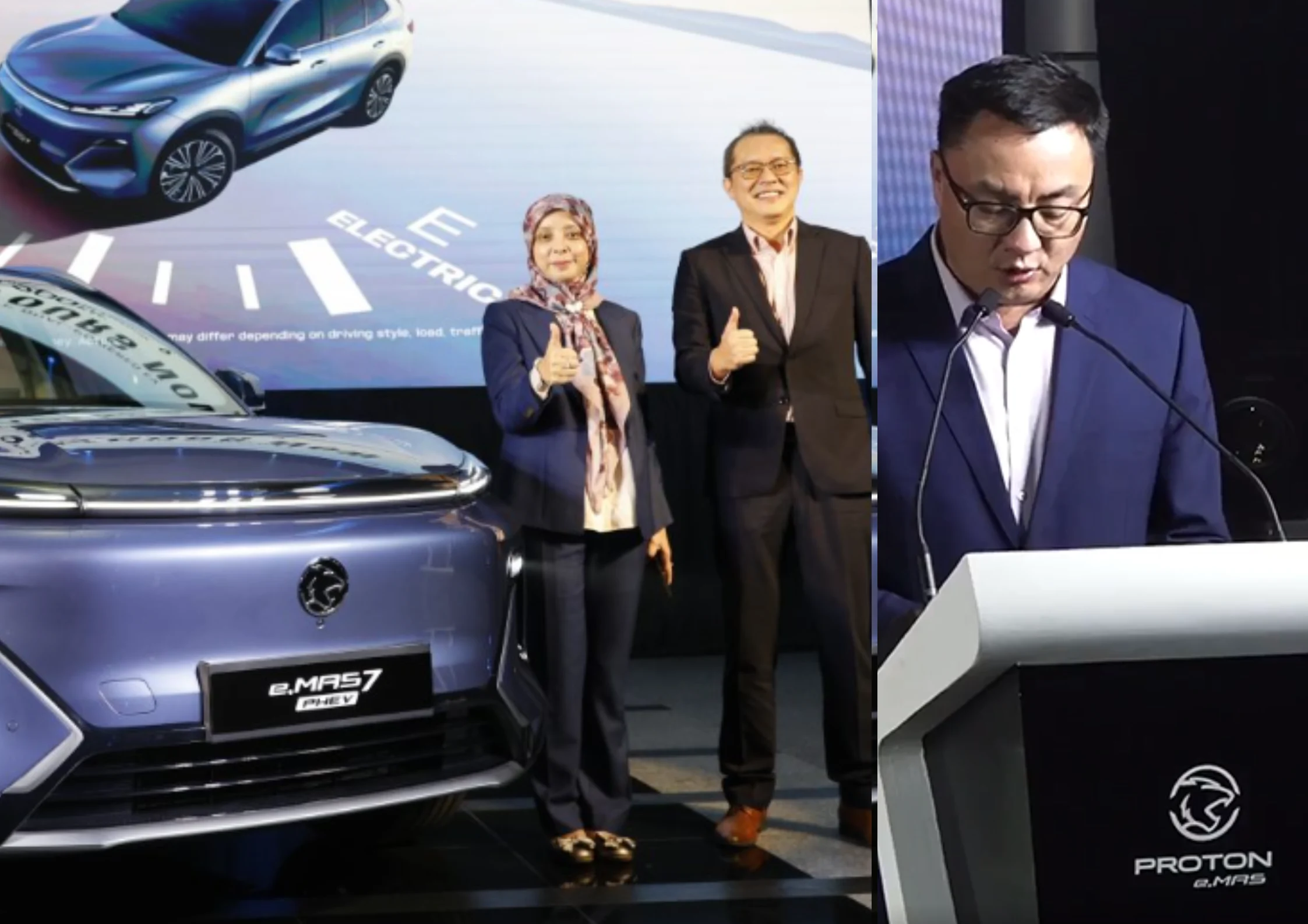 Proton e.MAS 7 PHEV Cipta Sejarah Pandu Lebih 1,100KM Tanpa Cas & Minyak, Tempahan Dibuka Serendah RM99
