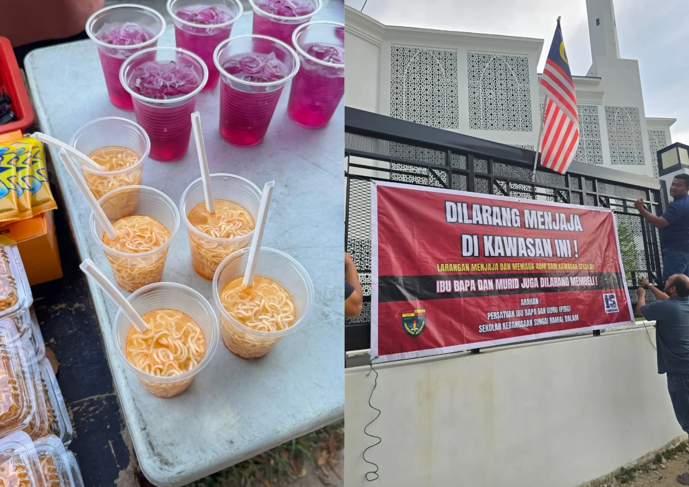 Penjaja Jual Maggi Depan Sekolah Rendah Undang Kemarahan Ibu Bapa