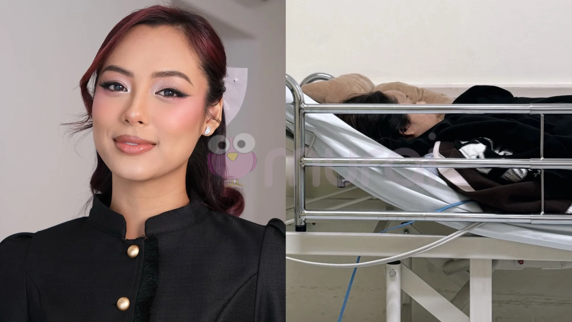 Ezzanie Jasny Kemalangan Jalan Raya Dengan Ibu Bapa, Alami Kecederaan Di Kepala