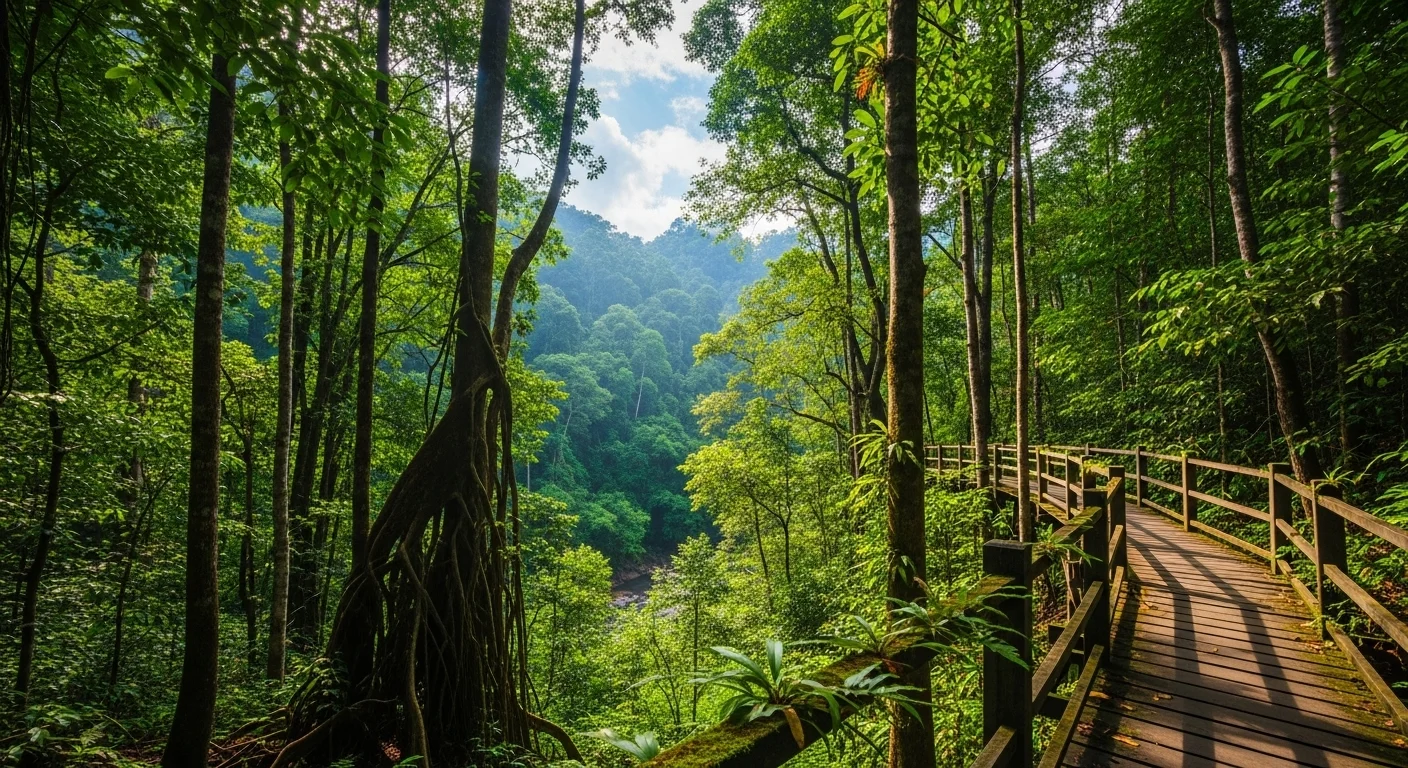 Sungai Sedim Tree Top Walk, Seronok Sampai Tak Nak Balik!