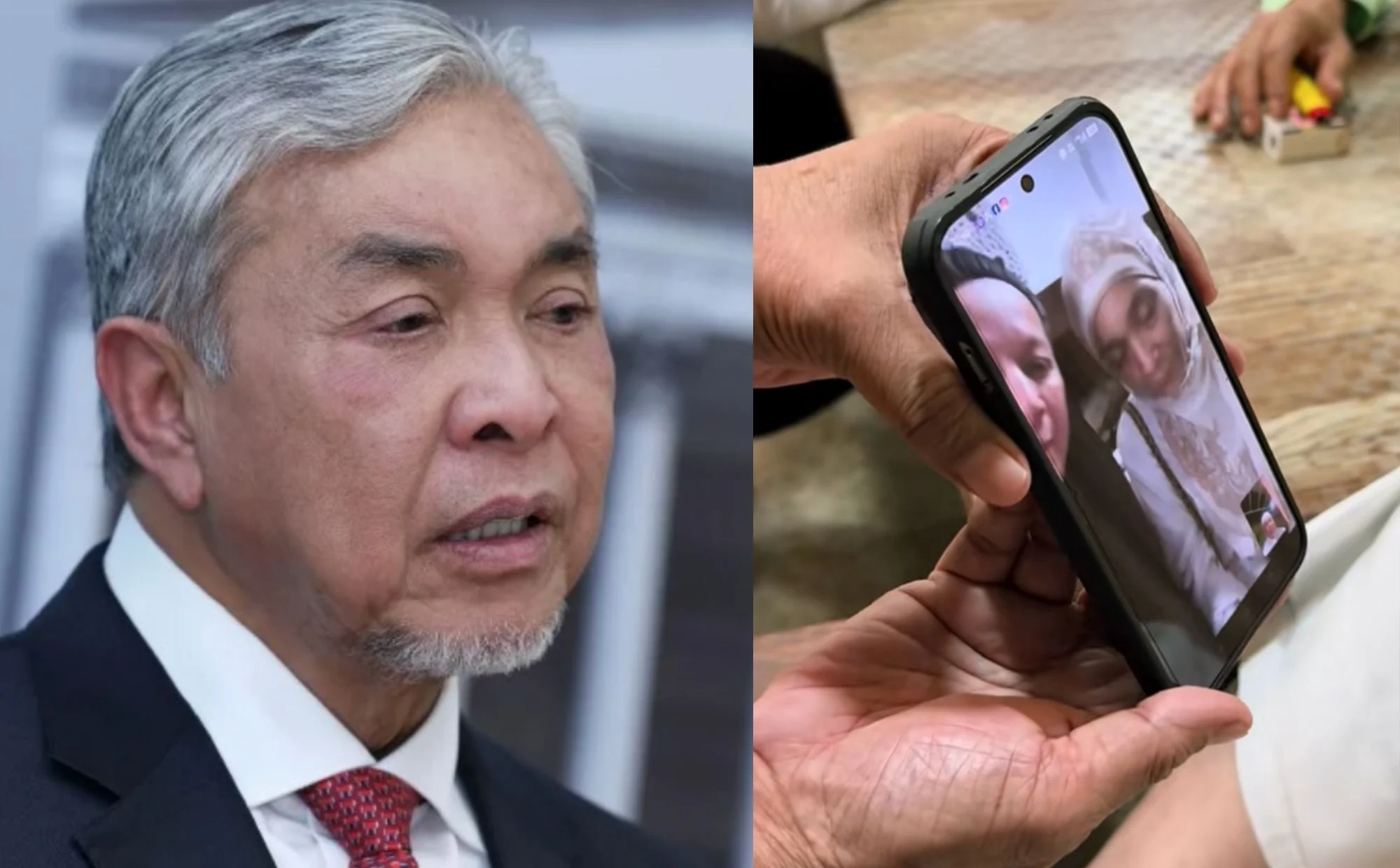 [VIDEO] Sebaknya Seorang Ibu… Amyza Tahan Tangis Terima Panggilan Takziah Zahid Hamidi