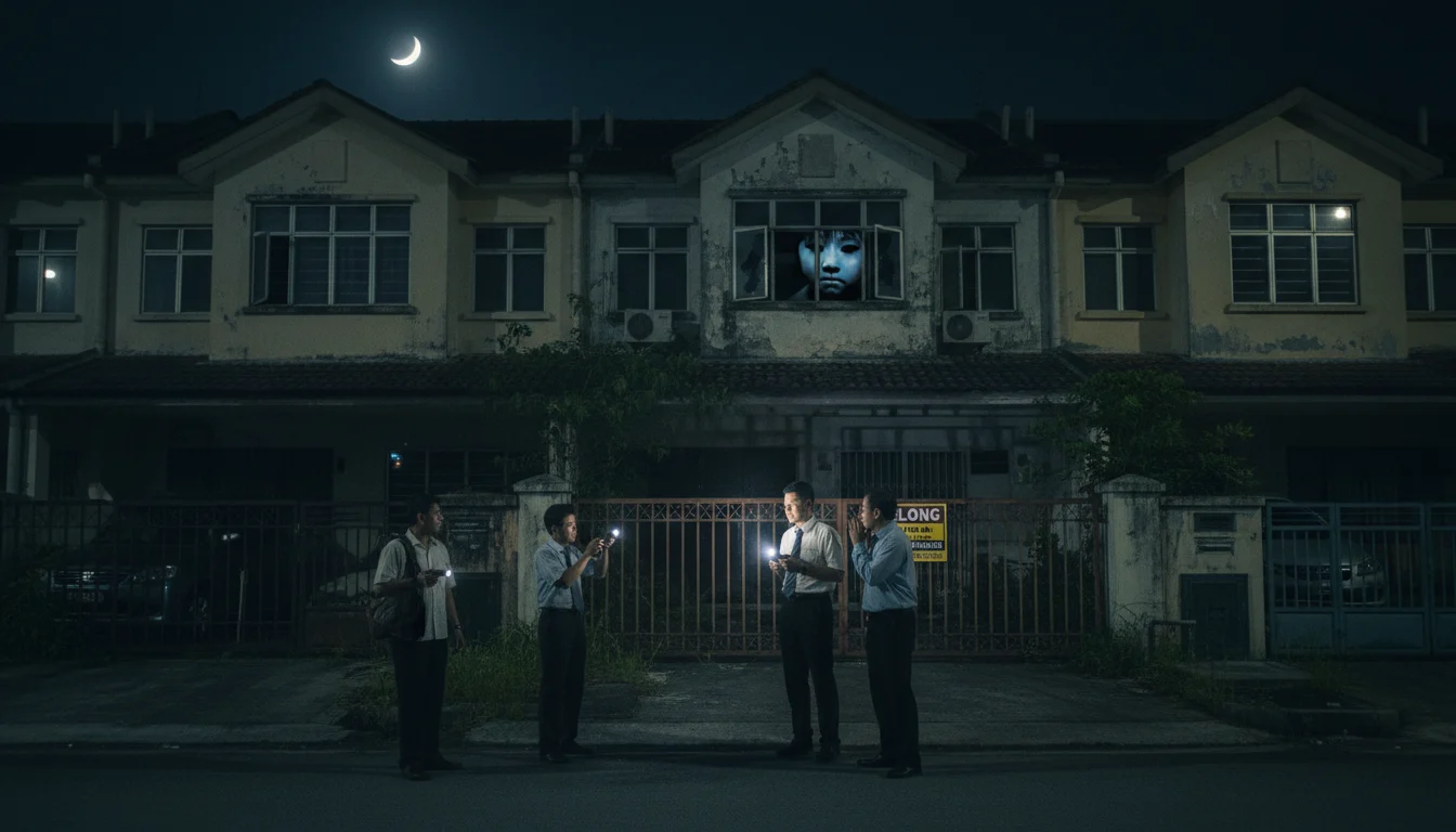Rumah Lelong Di Semenyih Ini Dikaitkan Dengan Filem Seram ‘Ju On’. Kenapa?