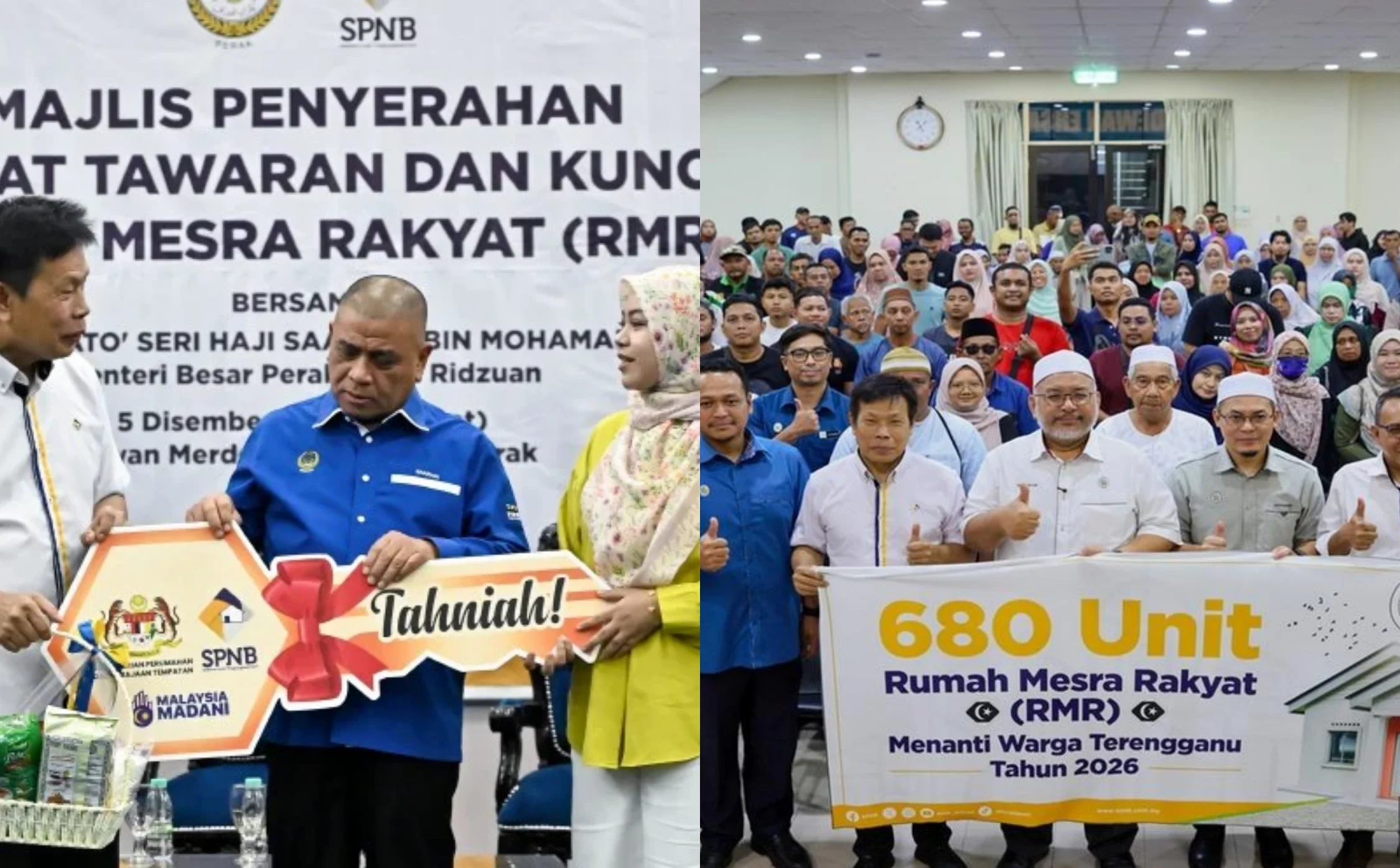 Rumah Subsidi RM20K & Pinjaman Tanpa Faedah 16 Tahun, RMR Jadi Rebutan Rakyat Terengganu