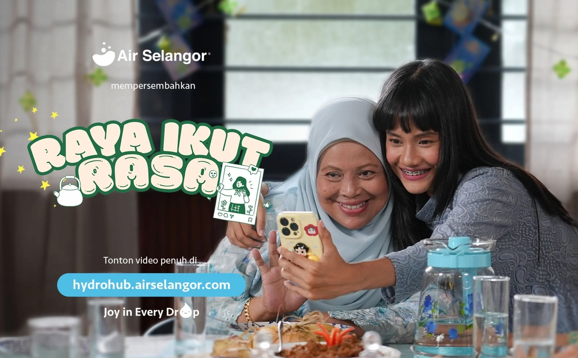 Air Selangor Ketengahkan Mesej Kesihatan Mental Menerusi ‘Raya Ikut Rasa’