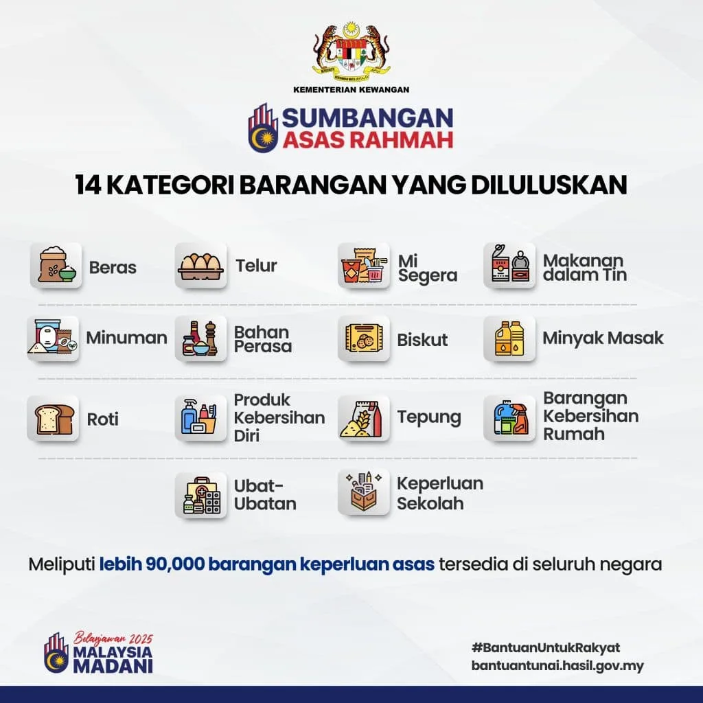 duit dalam mykad sara untuk semua rm100 one-off