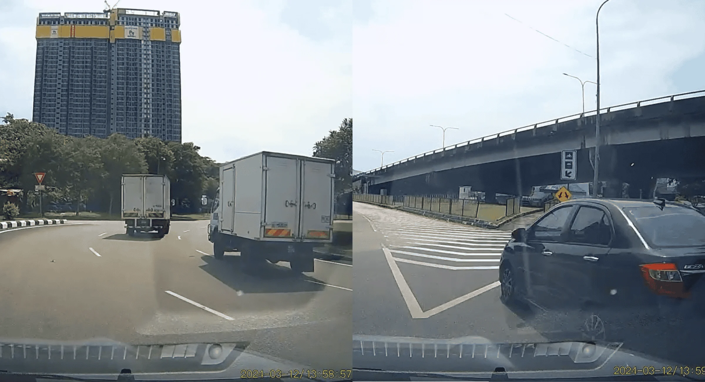 Masuk Bulatan Ikut ‘Agak-Agak’? Video Tular Cetus Perdebatan Tentang Penggunaan Lorong Yang Betul