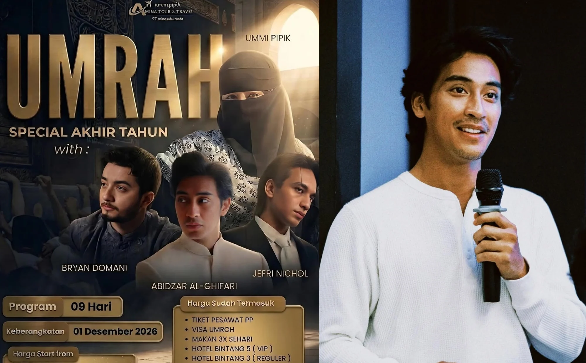 Dianggap Tak Layak Tunai Umrah, Abidzar Al-Ghifari Tampil Bela Jefri Nichol