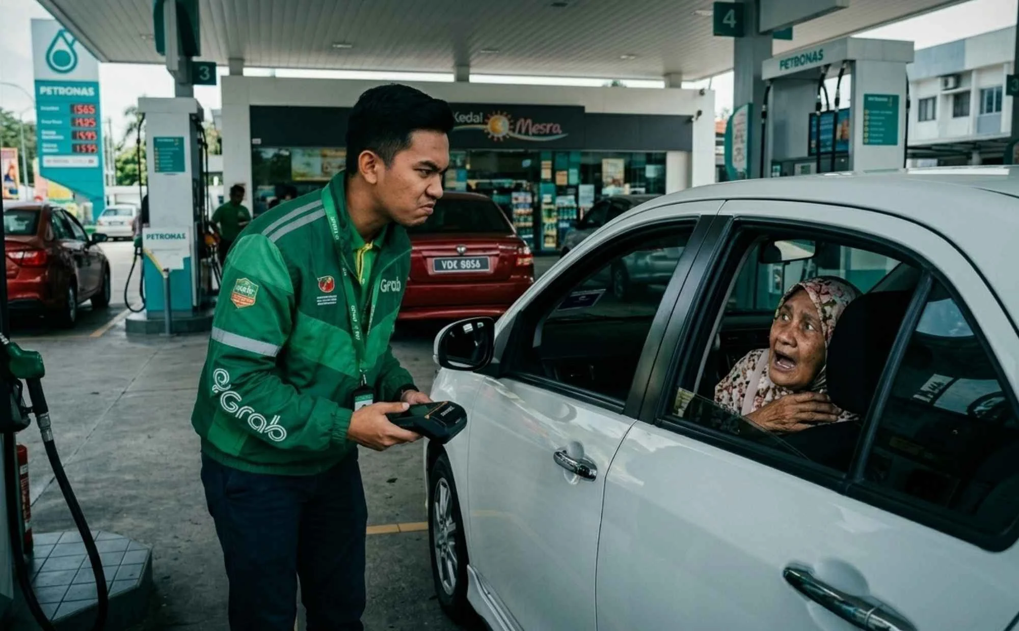 Penumpang Tolak Kongsi BUDI95, Pemandu Naik Angin? Grab Malaysia Respon
