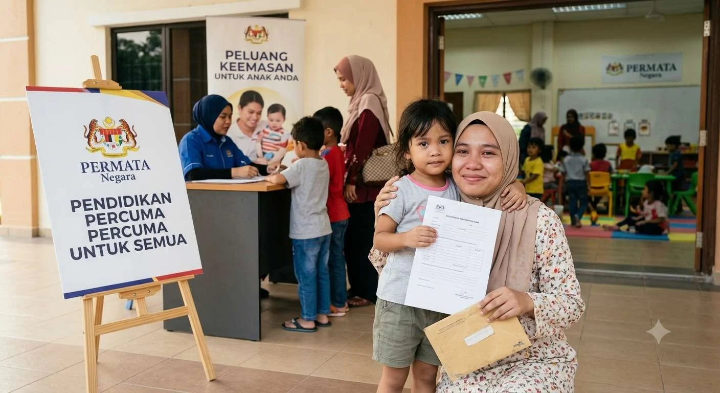 Jangan Lepaskan Peluang! Program PERMATA NegaraTawar Pendidikan Percuma Untuk Anak B40
