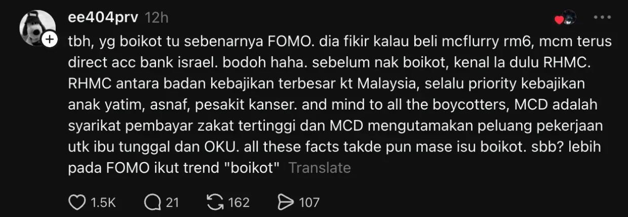 Pesakit Kanser & Doktor Buka Mata Masyarakat Tentang McDonald's Di Malaysia