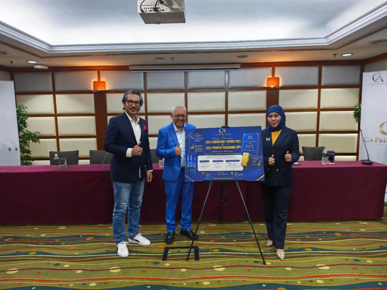 Peluang Buat Anak Muda! Program Gold Preneur CA Prime Gold Sasar Lahirkan 10,000 Usahawan Emas