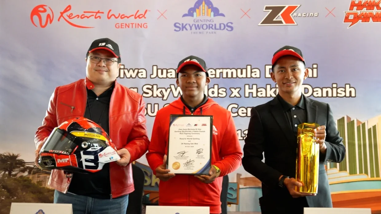 Hakim Danish Terima Lamaran Genting SkyWorlds