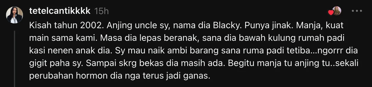 Stacy Kongsi Pengalaman Sendiri
