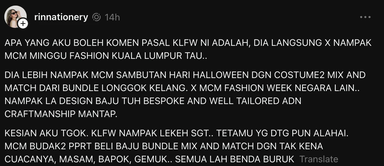 KLFW Cetus Perang Netizen